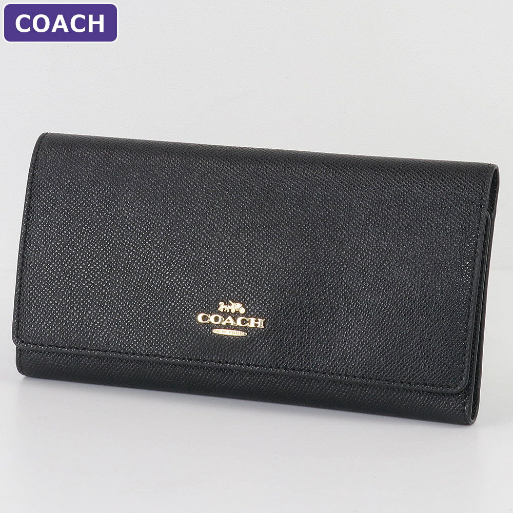 コーチ COACH 財布 長財布 C5578 IMBLK 三つ折り アウトレット レディース ウォレット 新作 大容量