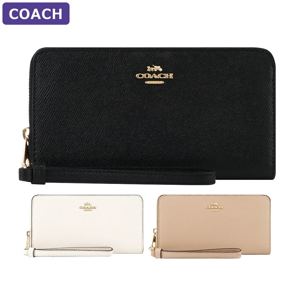 コーチ COACH 財布 長財布 C3441 ストラップ付 ラウンドジップ アウトレット レディース ウォレット 新作 プレゼント 大容量 ラウンドファスナー