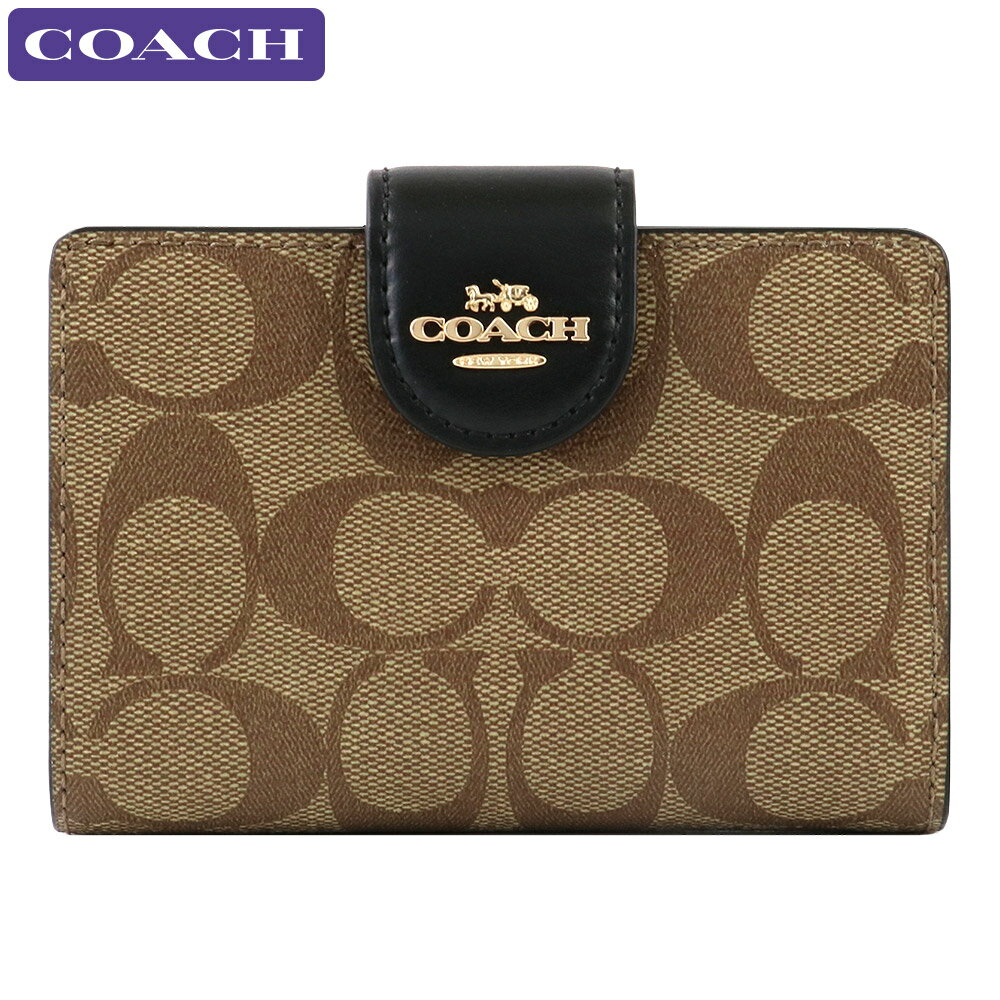 【ポイント10倍】コーチ COACH 財布 二つ折り財布 C0082 IMCBI シグネチャー ミニ財布 ミニ 小さめ アウトレット レディース 新作 ギフト プレゼント 有料ラッピング可