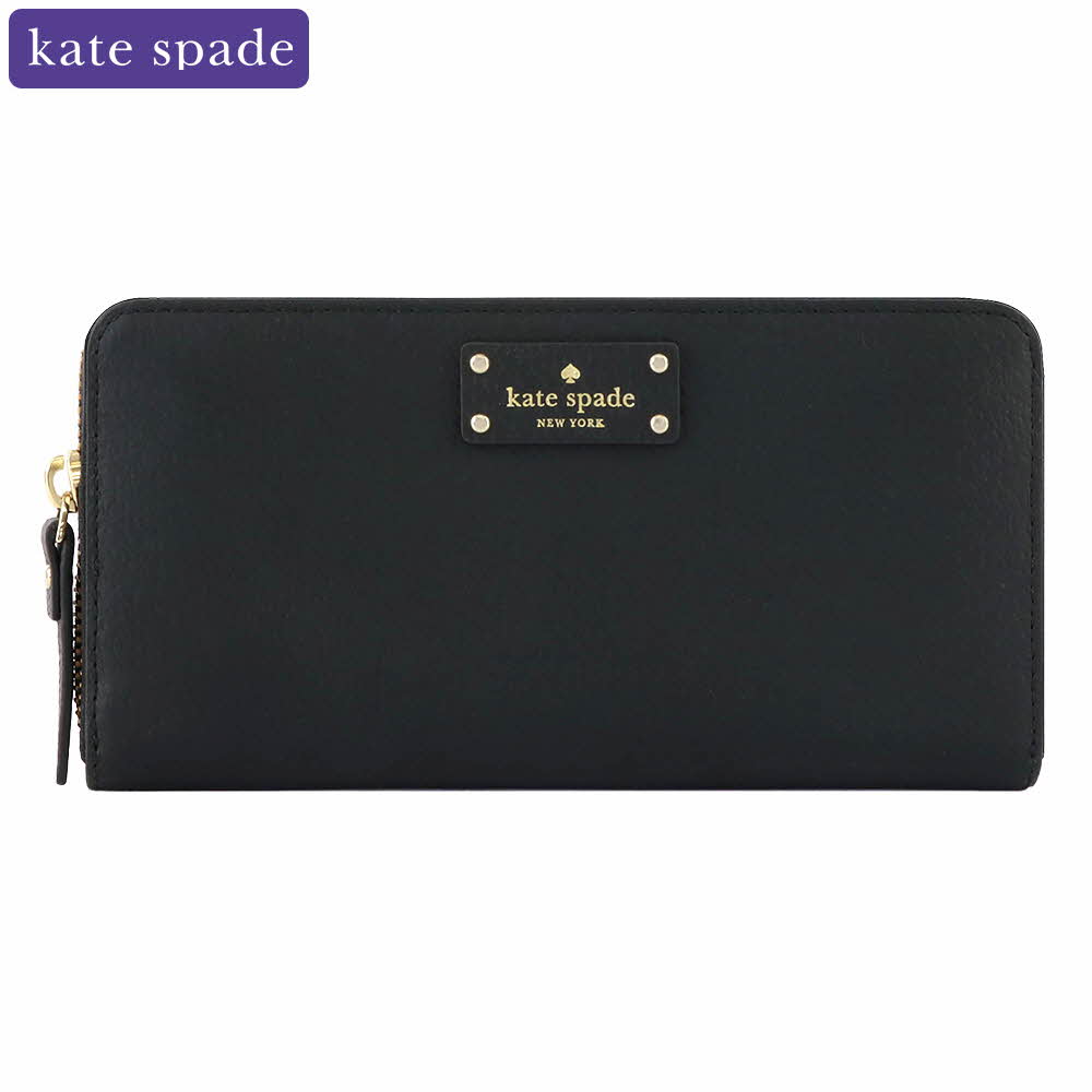 ケイトスペード KATE SPADE 財布 長財布 WLRU2820 001 アウトレット レディース ウォレット 新作 ギフト プレゼント