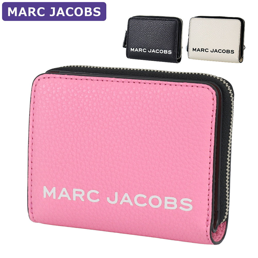 ☆未使用☆MARC JACOBS☆ゴールド☆二つ折り財布。本革レザー。 MARC JACOBS マークジェイコブス/二つ折り財布/ゴールドカラー