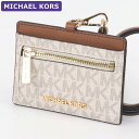 マイケルコース MICHAEL KORS IDカードケース 35H3GTVD3B VANILLA シグネチャー アウトレット レディース 小物 新作