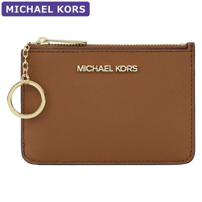マイケルコース MICHAEL KORS 小物 フラグメントケース パスケース 35F7GTVU1L LUGGAGE キーリング アウトレット レディース 新作 プレゼント
