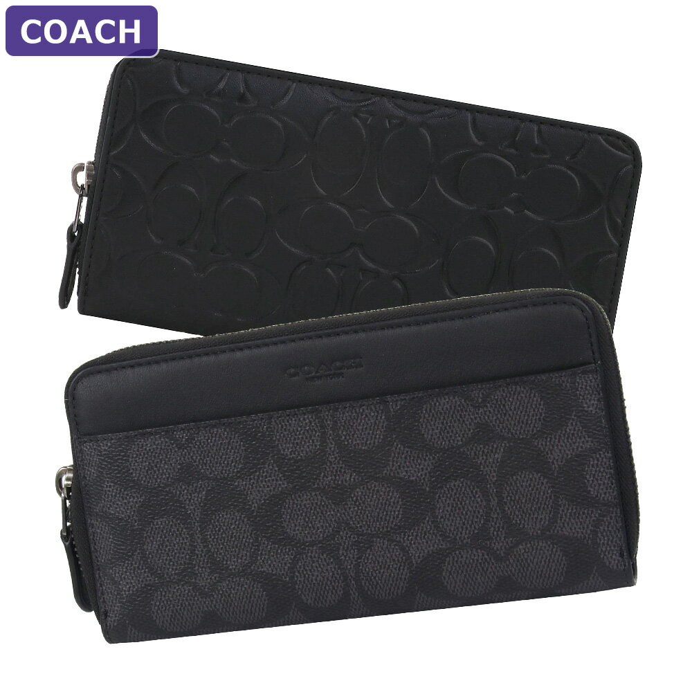 コーチCOACH財布長財布メンズブ...
