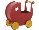 Moover(ムーバー)は、デンマークから発信されている幼児用知育玩具メーカーです。安全性や機能性の高さはもちろん、お子さんの好奇心を刺激し、五感を鍛える玩具として人気です。木製の車輪に、ゴム・タイヤが付いています。組み立てもカンタンです。【詳細】・サイズ：410×240×430mm・重さ：2000g・カラー　赤・説明書は英語・独語表記こちらは海外からの輸入品の為、商品に色ムラなどがある場合がございますのでご了承頂いた上でご購入下さいませ。お届けまで2〜5営業日になります。
