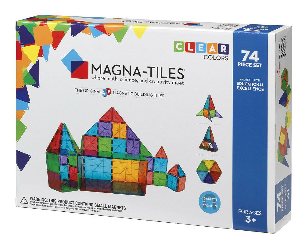 }Oi ^C@Magna Tiles Clear Colors 74s[XZbg 14874