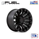 【FUEL OFFROAD (フューエルオフロード) 正規代理店】20インチアルミホイール 1本D831 QUAKE(クエイク)20×10 6H135 -18 CB87.1ブラックアウト 汎用/D83120008947