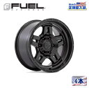 【FUEL OFFROAD (フューエルオフロード) 正規代理店】18インチアルミホイール 4本セットD799 OXIDE18×9 6H139.7 +1 CB106.1ブラックアウト 汎用/D79918908450