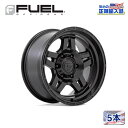 【FUEL OFFROAD (フューエルオフロード) 正規代理店】17インチアルミホイール 5本セットD799 OXIDE17×8.5 5H127 -10 CB71.5ブラックアウト 汎用/D79917857545