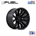 【FUEL OFFROAD(フューエルオフロード)正規輸入総代理店】20インチアルミホイール 4本汎用 D847 REBAR6 リーバーシックス ブラックアウト20×10 6H 139.7 -18 CB106.1