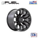 【FUEL OFFROAD(フューエルオフロード)正規輸入総代理店】20インチアルミホイール 5本汎用 D804 FLAME6 フレームシックス ブラックアウト20×9 6H 139.7 +1 CB106.1