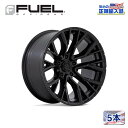 【FUEL OFFROAD(フューエルオフロード)正規輸入総代理店】22インチアルミホイール 5本汎用 D847 REBAR5 リーバーファイブ ブラックアウト22×12 5H 127 -44 CB71.5