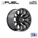 【FUEL OFFROAD (フューエルオフロード) 正規代理店】20インチアルミホイール 4本セットD804 FLAME 6(フレーム シックス)20×9 6H135 +20 CB87.1ブラックアウト 汎用/D80420908957