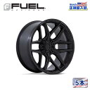 【FUEL OFFROAD (フューエルオフロード) 正規代理店】18インチアルミホイール 5本FC854MX FLUX フラックス BLACKOUT(ブラックアウト)18×9J 6H 135 +20 CB87.1