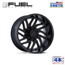 【FUEL OFFROAD (フューエルオフロード) 正規代理店】22インチホイール 4本セットD864 HURRICANE 22×12 8H 165.1 -44 CB125.1BLACKOUT(ブラックアウト)汎用/D86422208247(2)