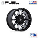【FUEL OFFROAD (フューエルオフロード) 正規代理店】20インチホイール 5本セットFC880 SUPER C 20×9 8H 165.1 +1 CB125.1GLOSS BLACK MILLED(グロスブラックミルド)汎用/FC880BE20908001(2)