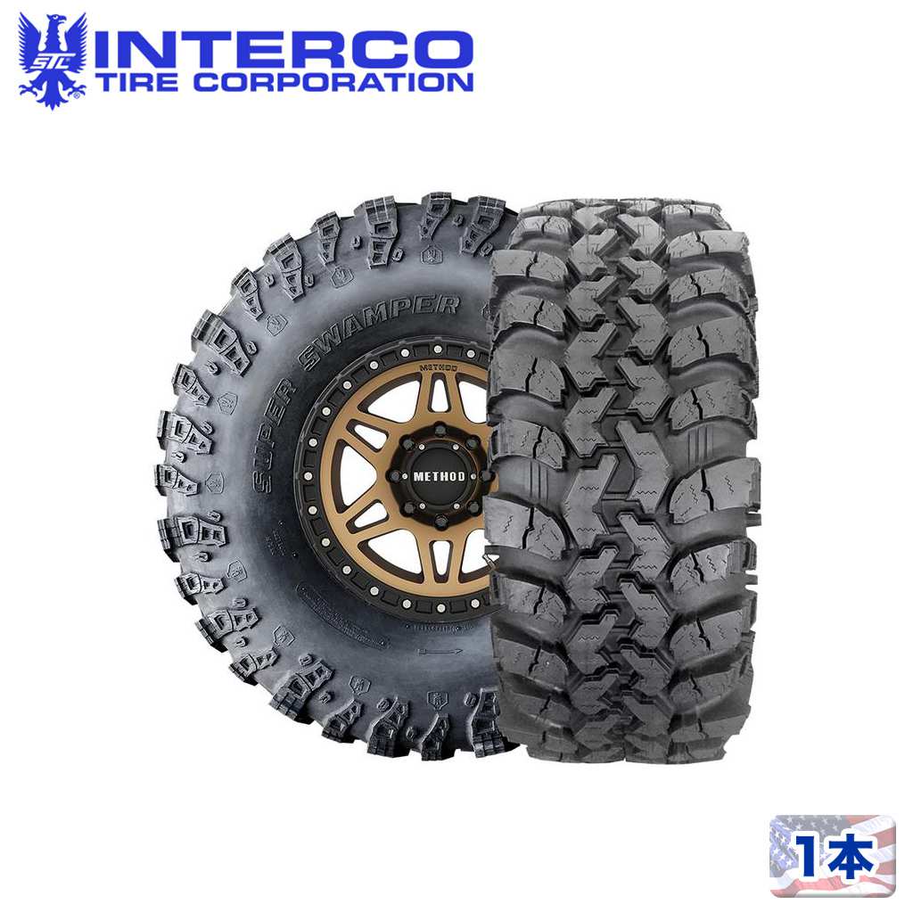 【INTERCO TIRE 正規品】20インチタイヤ 1本IROK-Radial33×13.50R20 ブラックレター ラジアル