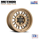 【Method Race Wheels (メソッドレース) 正規代理店】17インチアルミホイール 4本セットMR318 メソッドブロンス17×8.5 5H127 ±0 CB71.5 汎用(2)
