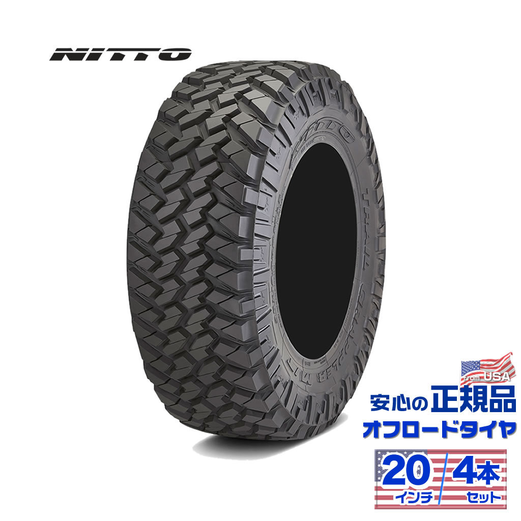 ��NITTO(�˥åȡ�)�����ʡ�20����������� 4��TRAIL GRAPPLER295/55R20 E 123/120Q�饸���� �֥�å�...