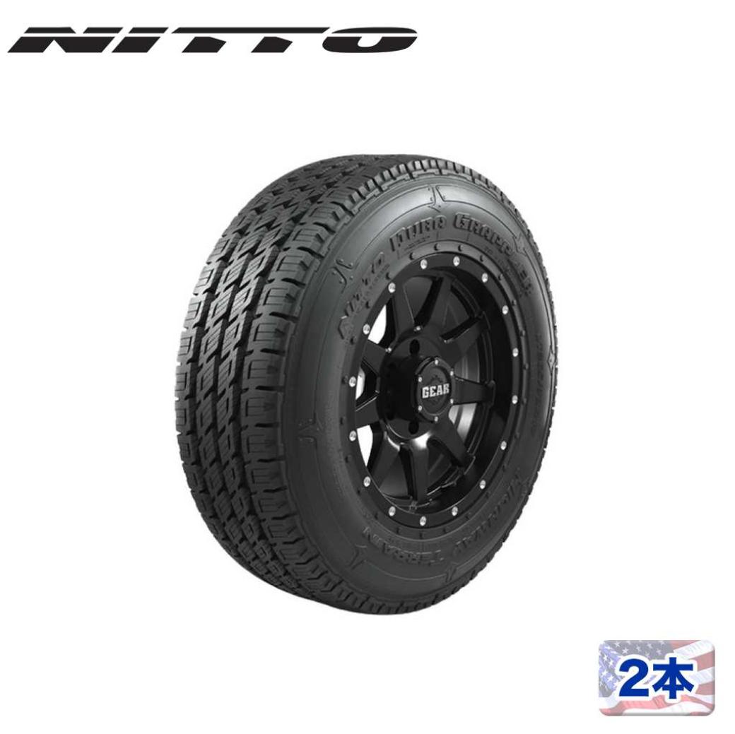【NITTO TIRE(ニットータイヤ)正規品】17インチタイヤ 2本セットDURA GRAPPLER 265/70R17ラジアルタイヤ ブラックレターハイウェイテレーン 汎用