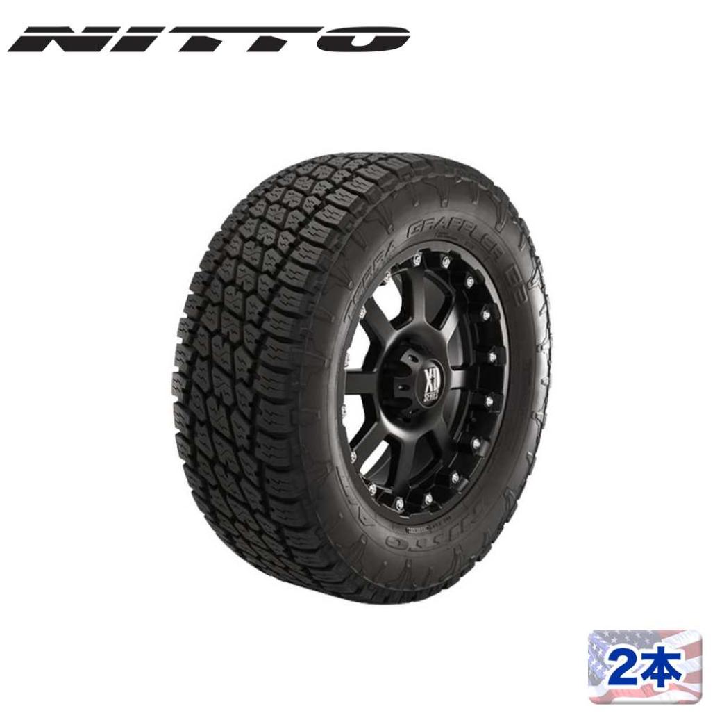 【NITTO TIRE(ニットータイヤ)正規品】17インチタイヤ 2本セットTERRA GRAPPLER G2 245/75R17ラジアルタイヤ ブラックレターAT A/T オールテレーン 汎用