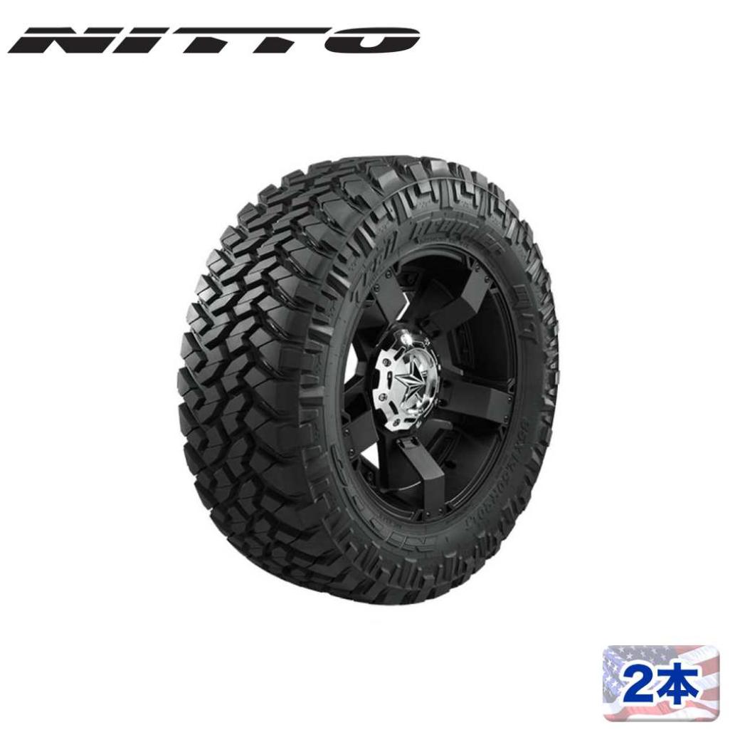 樂天商城 - 【NITTO TIRE(ニットータイヤ)正規品】20インチタイヤ 2本セットTrail Grappler 37×12.50R20ラジアルタイヤ ブラックレターMT M/T マッドテレーン 汎用