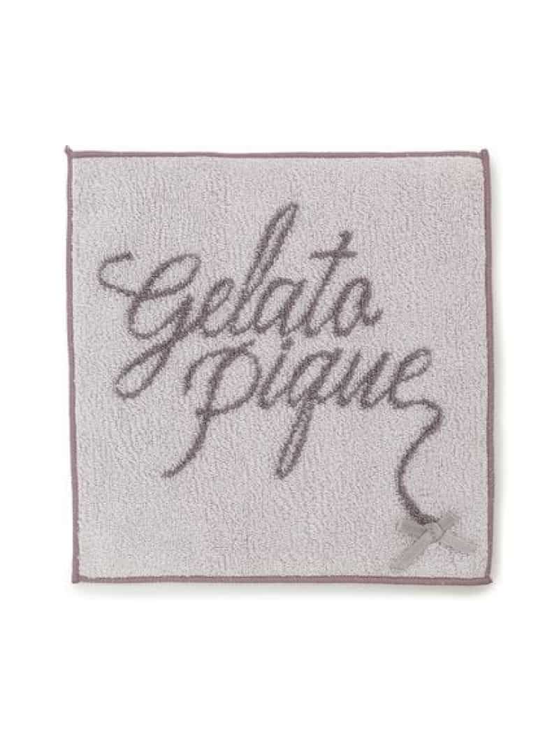 リボンロゴハンドタオル gelato pique ジェラートピケ ファッション雑貨 ハンカチ・ハンドタオル[Rakuten Fashion]