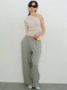【SALE/50%OFF】【WEB限定00サイズ】スウェットワイドパンツ LILY BROWN リリーブラウン パンツ その他のパンツ ブラック グレー ブルー...
