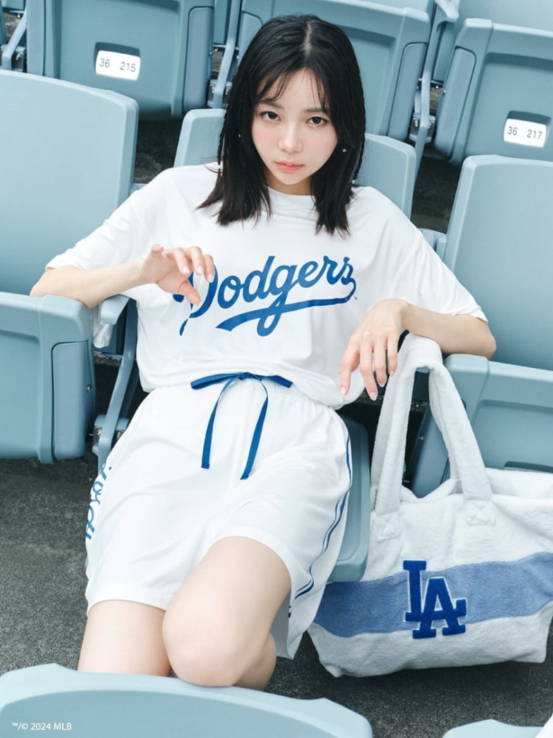 【SALE／30%OFF】【MLB】カットソーセットアップ SNIDEL HOME スナイデルホーム インナー・ルームウェア その他のインナー・ルームウェア ベージュ ブルー ネイビー ホワイト【RBA_E】【送料無料】[Rakuten Fashion]のサムネイル