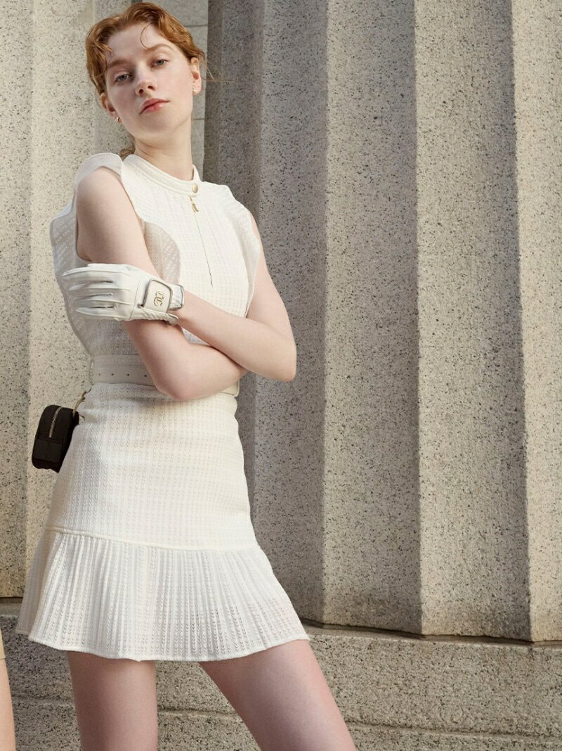 【CELFORD GOLF】 ストレッチレースワンピース CELFORD セルフォード スポーツ・アウトドア用品 ゴルフグッズ ホワイト グリーン ネイビー【送料無料】[Rakuten Fashion]のサムネイル