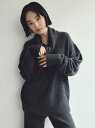 ニットスカーフ MIESROHE ミースロエ ファッション雑貨 スカーフ・バンダナ グレー レッド イエロー ネイビー【先行予約】*【送料無料】[Rakuten...
