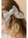 ヘアクリップPetite Fleur Blue/オーガニックコットン JAMIE KAY ジェイミーケイ マタニティウェア・ベビー用品 ベビー肌着・新生児服 ブ...