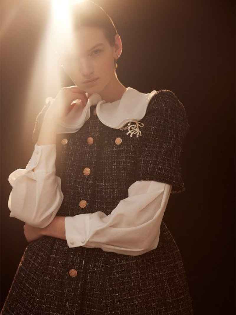 【SALE／50%OFF】【HANAE MORI*CELFORDコラボ】ペタルカラーブラウス CELFORD セルフォード トップス シャツ・ブラウス ホワイト オレンジ【RBA_E】【先行予約】*【送料無料】[Rakuten Fashion]のサムネイル