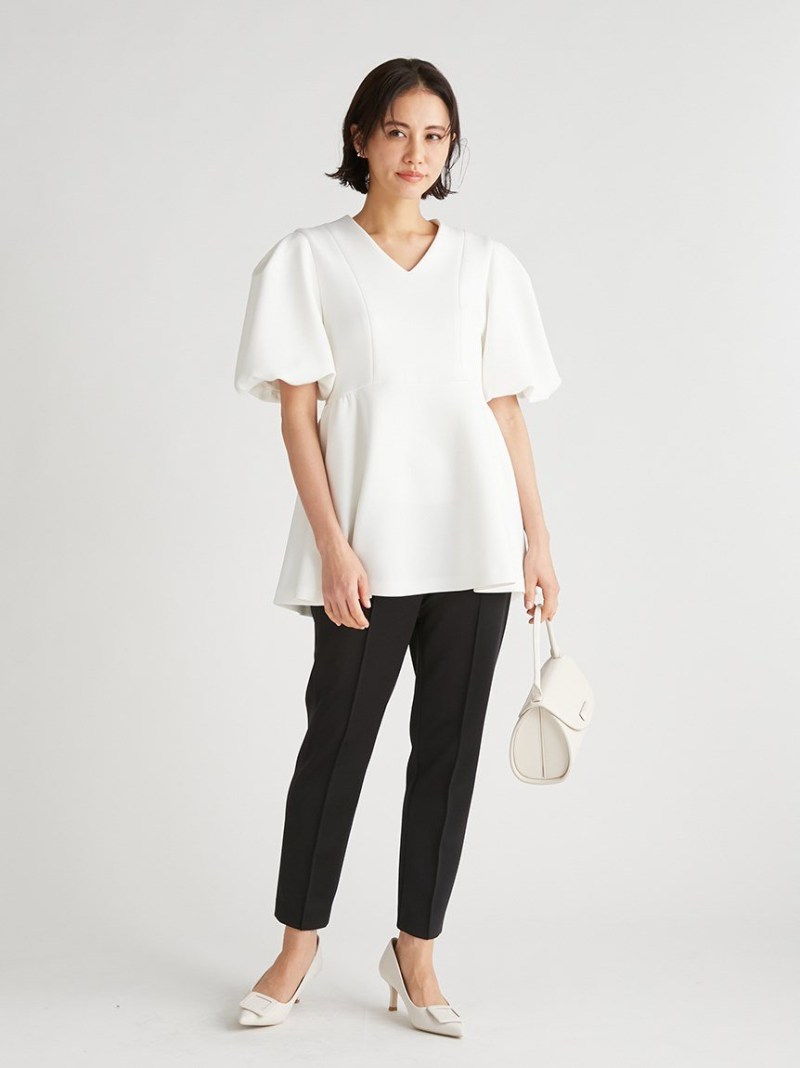 【SALE／50%OFF】チュニックセットアップ CELFORD セルフォード ワンピース・ドレス その他のワンピース・ドレス ホワイト ネイビー【RBA_E】【先行予約】*【送料無料】[Rakuten Fashion]のサムネイル