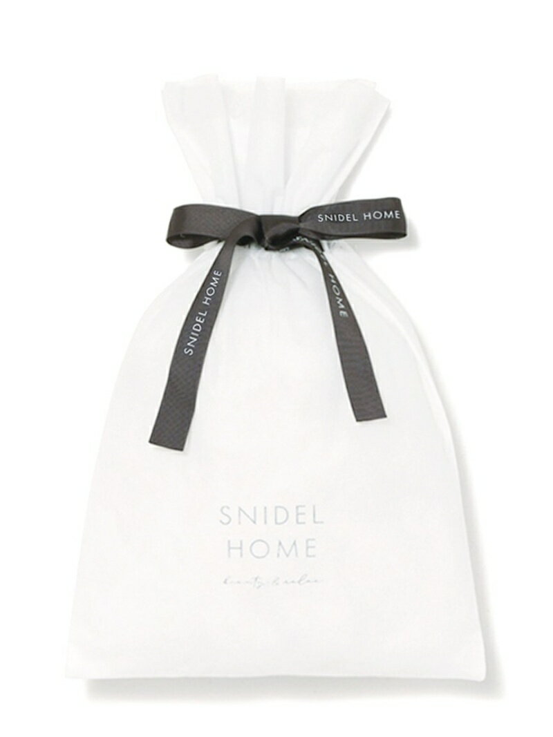 【セルフラッピング】SNIDEL HOME ギフト巾着(M)※ショッパー別売※ SNIDEL HOME スナイデルホーム 福袋・ギフト・その他 ラッピングキット ピンク ブラック[Rakuten Fashion]のサムネイル