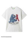 楽天USAGISTORE USAGIONLINE公式ストア【UNISEX】フォトプリントTシャツ SESAME STREET MARKET セサミストリートマーケット トップス その他のトップス レッド【送料無料】[Rakuten Fashion]