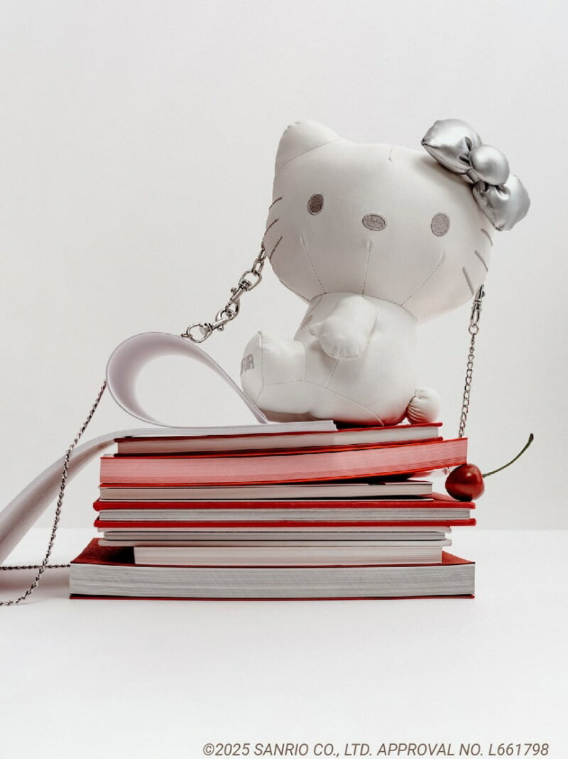 【WEB・一部店舗限定カラー】HELLO KITTYぬいぐるみショルダー FURFUR ファーファー バッグ ショルダーバッグ ホワイト ピンク ブラック【先行予約】*【送料無料】[Rakuten Fashion]