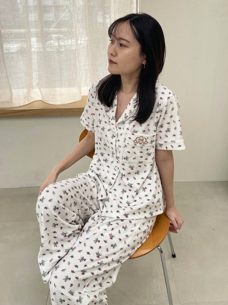 【FEILER】パイル開襟シャツ SNIDEL HOME スナイデルホーム インナー・ルームウェア その他のインナー・ルームウェア ホワイト ブルー ネイビー【送料無料】[Rakuten Fashion]のサムネイル