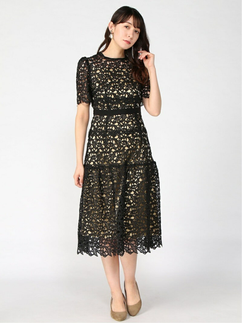 【SALE／45%OFF】ペイズリーレースワンピース CELFORD セルフォード ワンピース・ドレス その他のワンピース・ドレス ブルー ホワイト ブラック【RBA_E】【送料無料】[Rakuten Fashion]のサムネイル