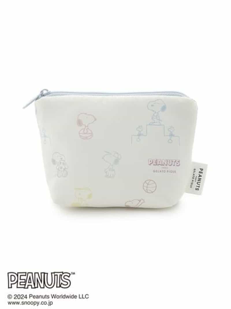 楽天USAGISTORE USAGIONLINE公式ストア【PEANUTS】ティッシュポーチ gelato pique ジェラートピケ 財布・ポーチ・ケース ポーチ ホワイト[Rakuten Fashion]