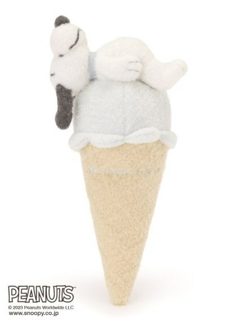 【PEANUTS】SNOOPYジェラートポーチ gelato pique ジェラートピケ 財布・ポーチ・ケース ポーチ ホワイト【先行予約】*【送料無料】[Rakuten Fashion]のサムネイル