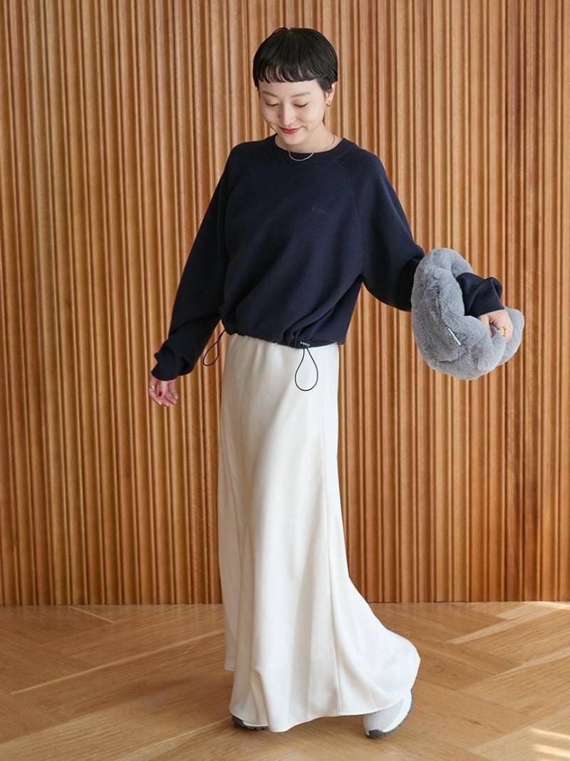 リラクシーナロースカート emmi エミ スカート ロング・マキシスカート【先行予約】*【送料無料】[Rakuten Fashion]