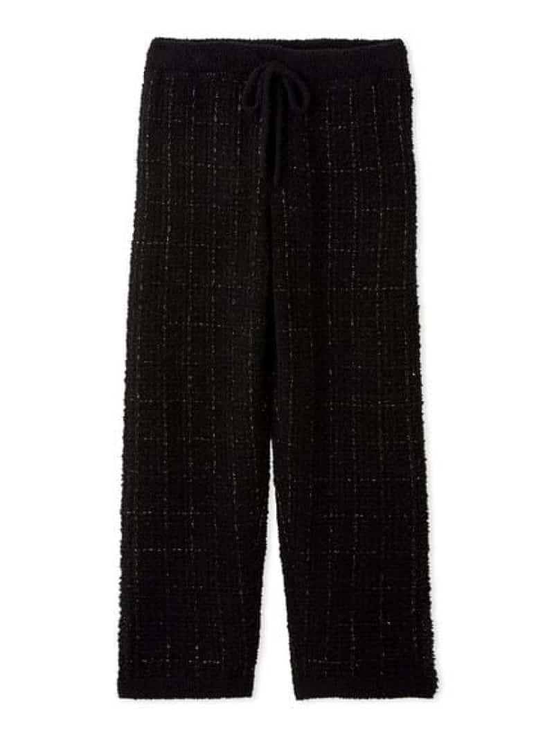 【JOEL ROBUCHON】【HOMME】ツイードモコロングパンツ gelato pique ジェラートピケ パンツ その他のパンツ ブラック【先行予約】*【送料無料】[Rakuten Fashion]