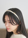 【LILY BROWN×MARY QUANT】デイジーモチーフカチューシャ LILY BROWN リリーブラウン ヘアアクセサリー その他のヘアアクセサリー ブ...