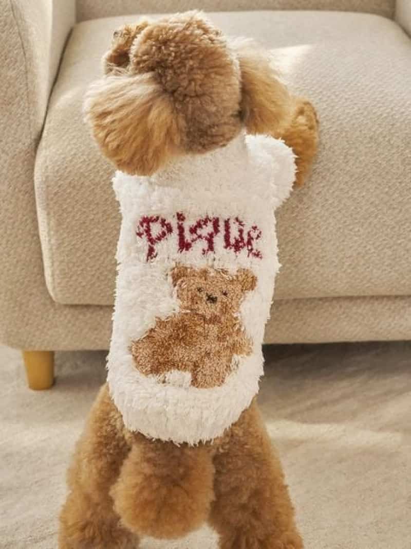 【HOLIDAY】【CAT&DOG】ジェラートスノーベアジャガードプル...(4)