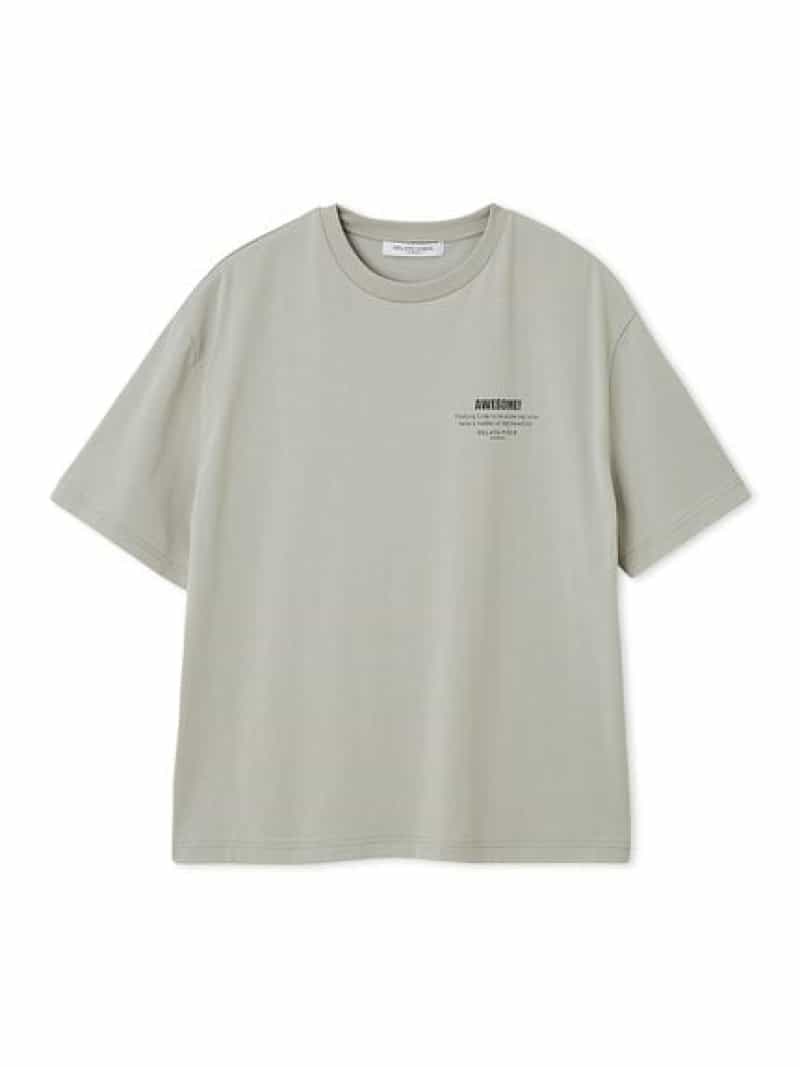 【SALE／30%OFF】【HOMME】【接触冷感】スーピマコットンロゴTシャツ gelato pique ジェラートピケ トップス カットソー・Tシャツ ネイビー グリーン【RBA_E】【送料無料】[Rakuten Fashion]のサムネイル