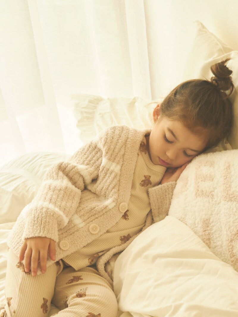 【SALE／30%OFF】【KIDS】ベア柄リブロングTシャツ gelato pique ジェラートピケ トップス カットソー・Tシャツ レッド【RBA_E】[Rakuten Fashion]のサムネイル