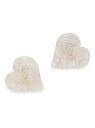 イニシャルハートヘアクリップ SNIDEL HOME スナイデルホーム ヘアアクセサリー その他のヘアアクセサリー シルバー レッド パープル ベージュ ブラウ...