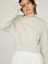 【ONLINE限定カラー】ラメ裏毛ショートスウェットトップス emmi エミ トップス スウェット・トレーナー【先行予約】*【送料無料】[Rakuten Fas...