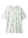 楽天USAGISTORE USAGIONLINE公式ストア【接触冷感】フルーツ柄Tシャツ gelato pique ジェラートピケ インナー・ルームウェア その他のインナー・ルームウェア ホワイト イエロー オレンジ ピンク【送料無料】[Rakuten Fashion]